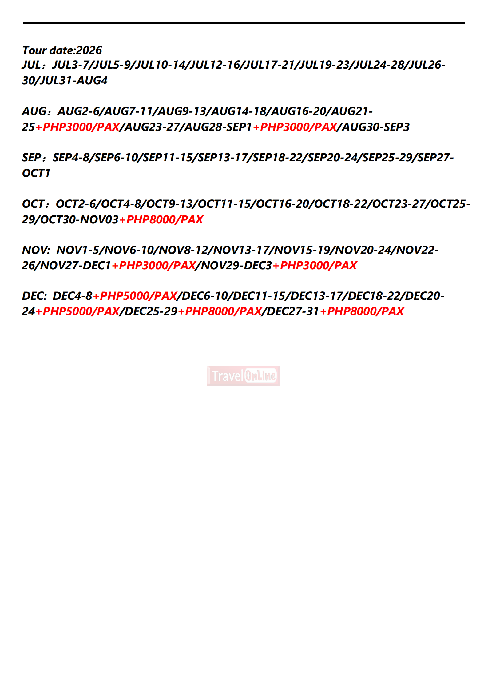 Manila-Danang-6D4N-VJ : AS LOW AS ₱23,888/PAX itinerary