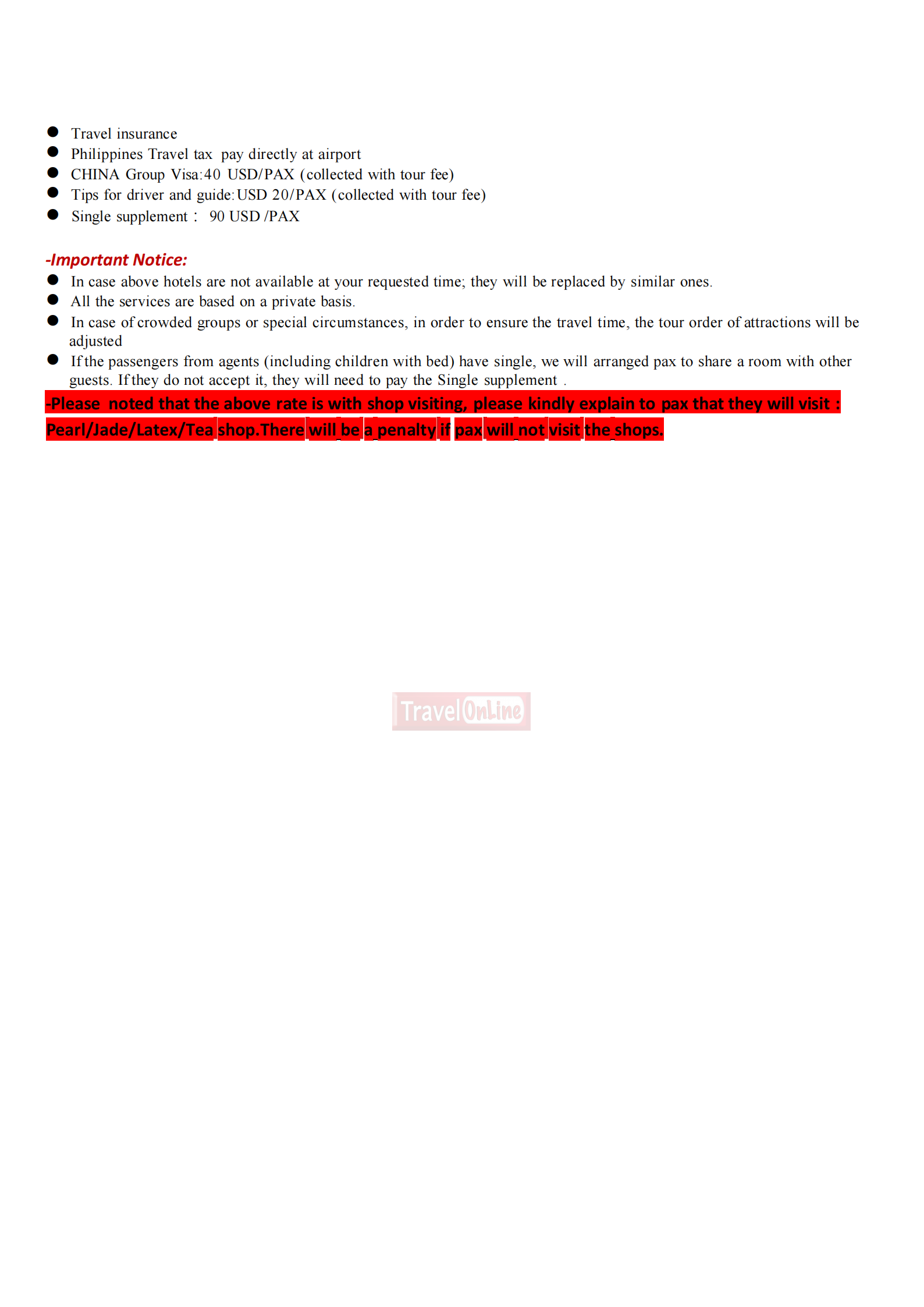 Shanghai Mini Kyoto 6D4N，2026 :  AS LOW AS $359/PAX itinerary