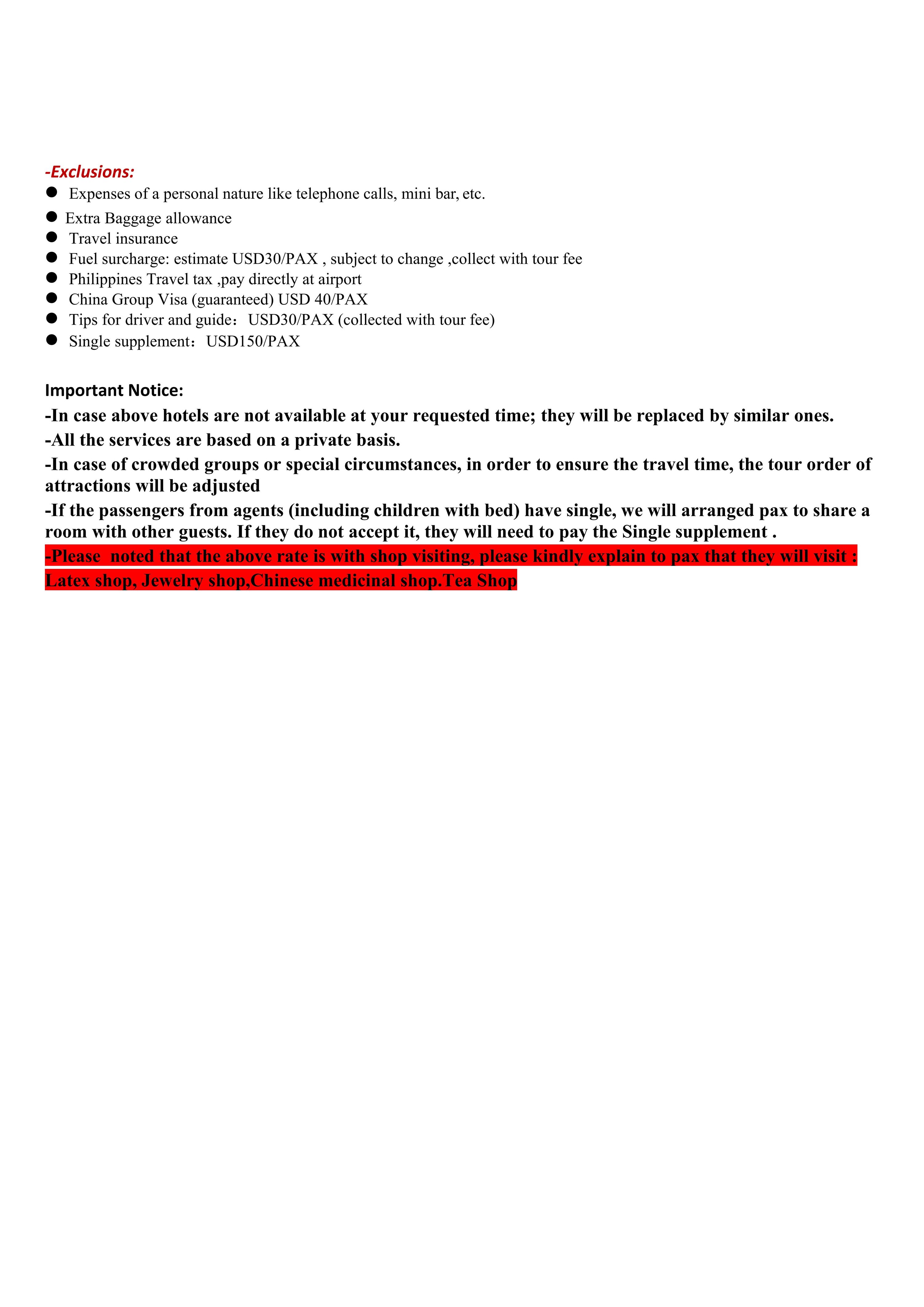 Avatar+Furong（via Shenzhen）6D5N ，2026: AS LOW AS $499/PAX itinerary