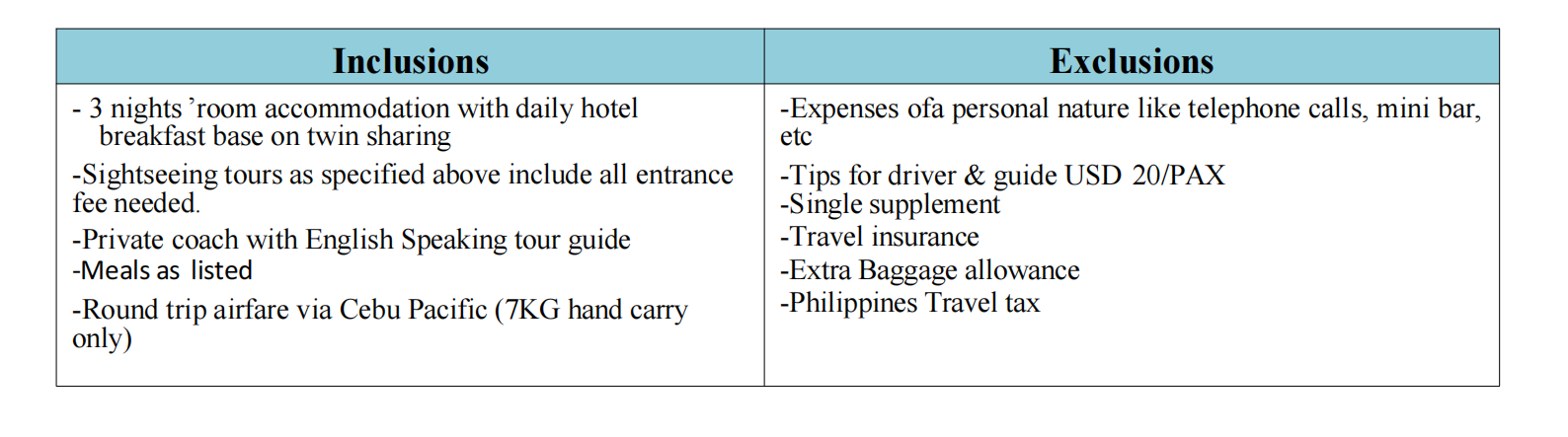 BALI 4D3N,2026: AS LOW AS ₱23888/PAX itinerary