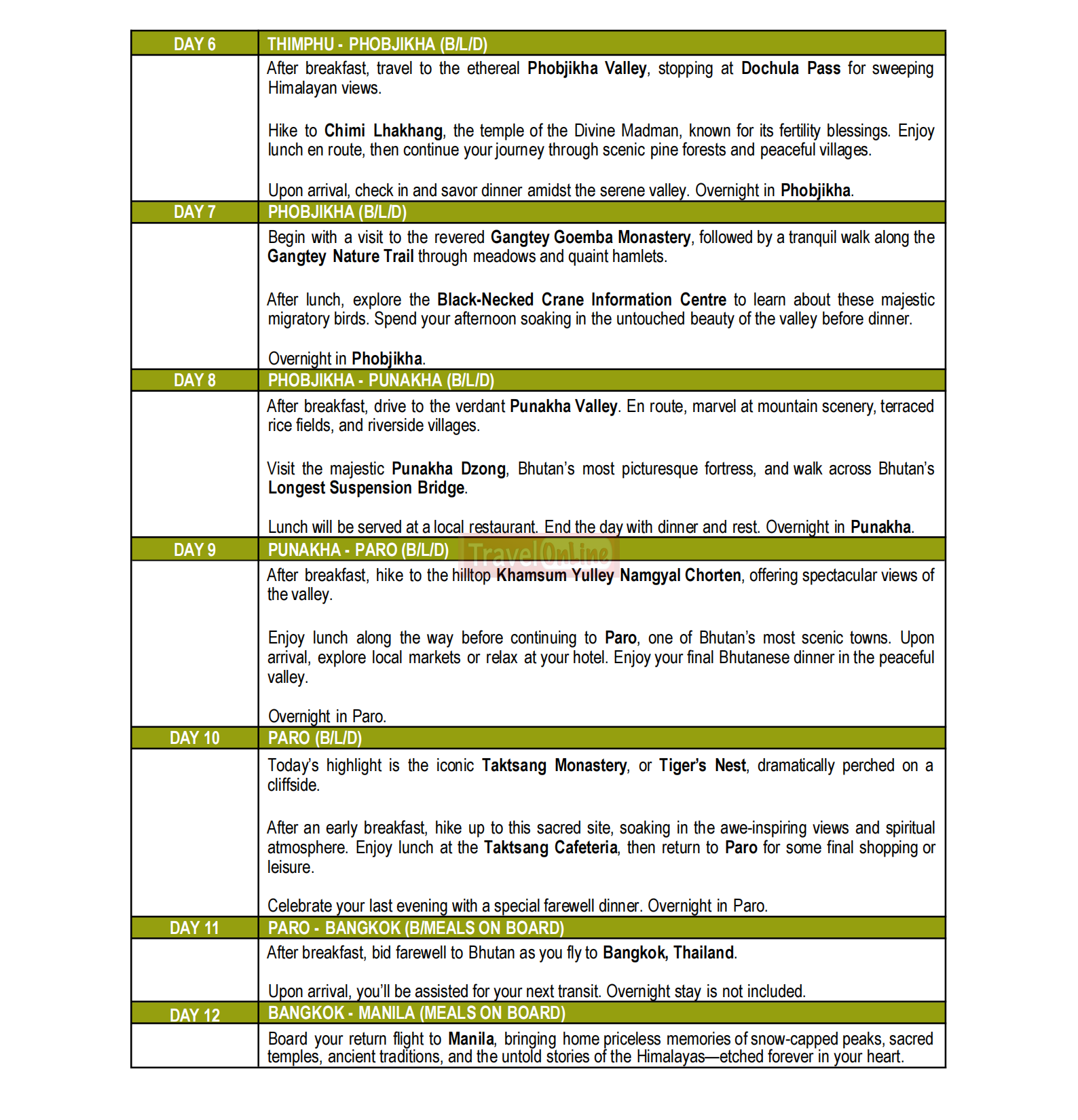 Himalaya Untold Stories of Bhutan and Nepal 2026: AS LOW AS $4888/PAX itinerary