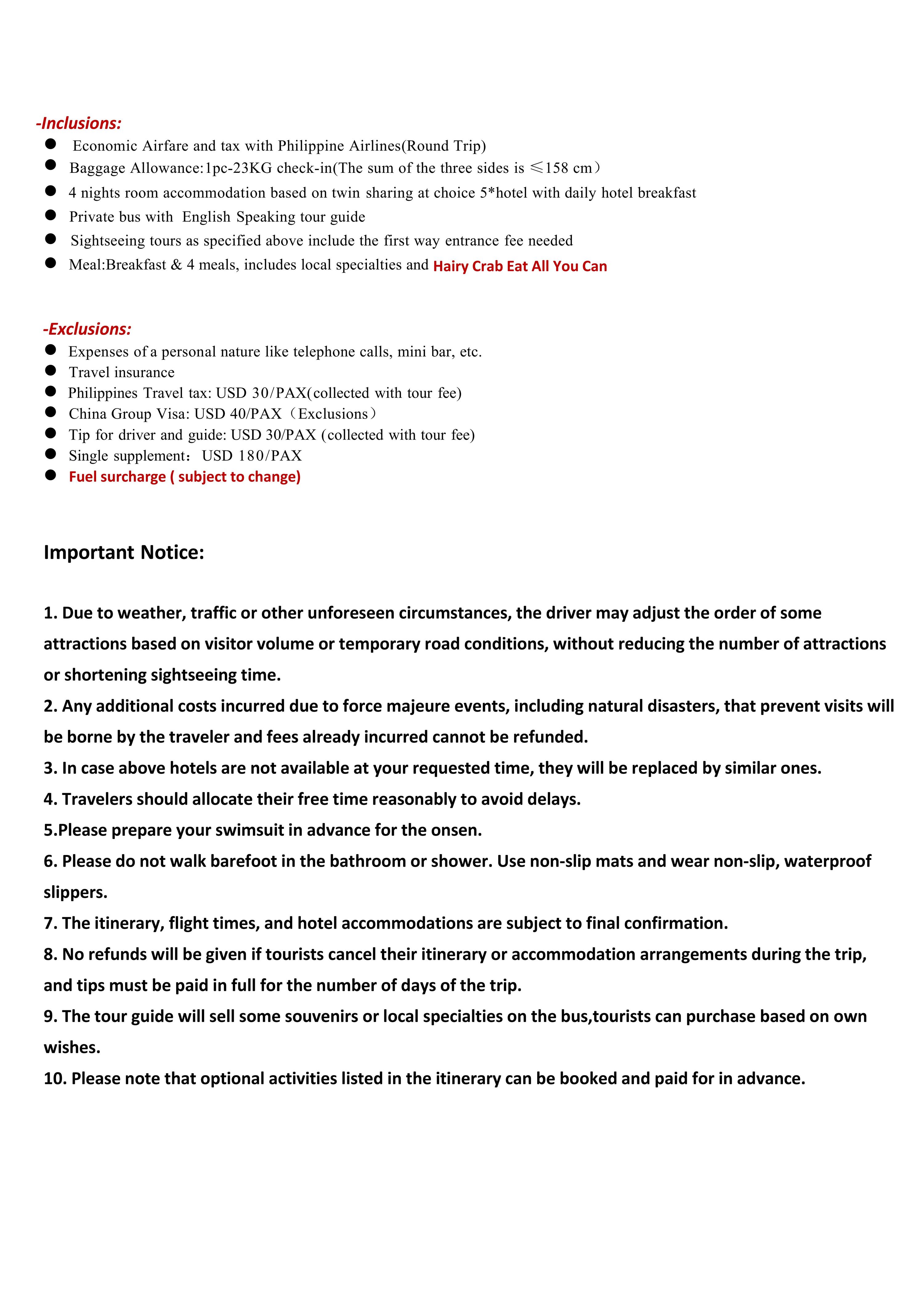 Manila-Shanghai+Wuxi+Maoshan 5D4N,2026: AS LOW AS $899/PAX itinerary