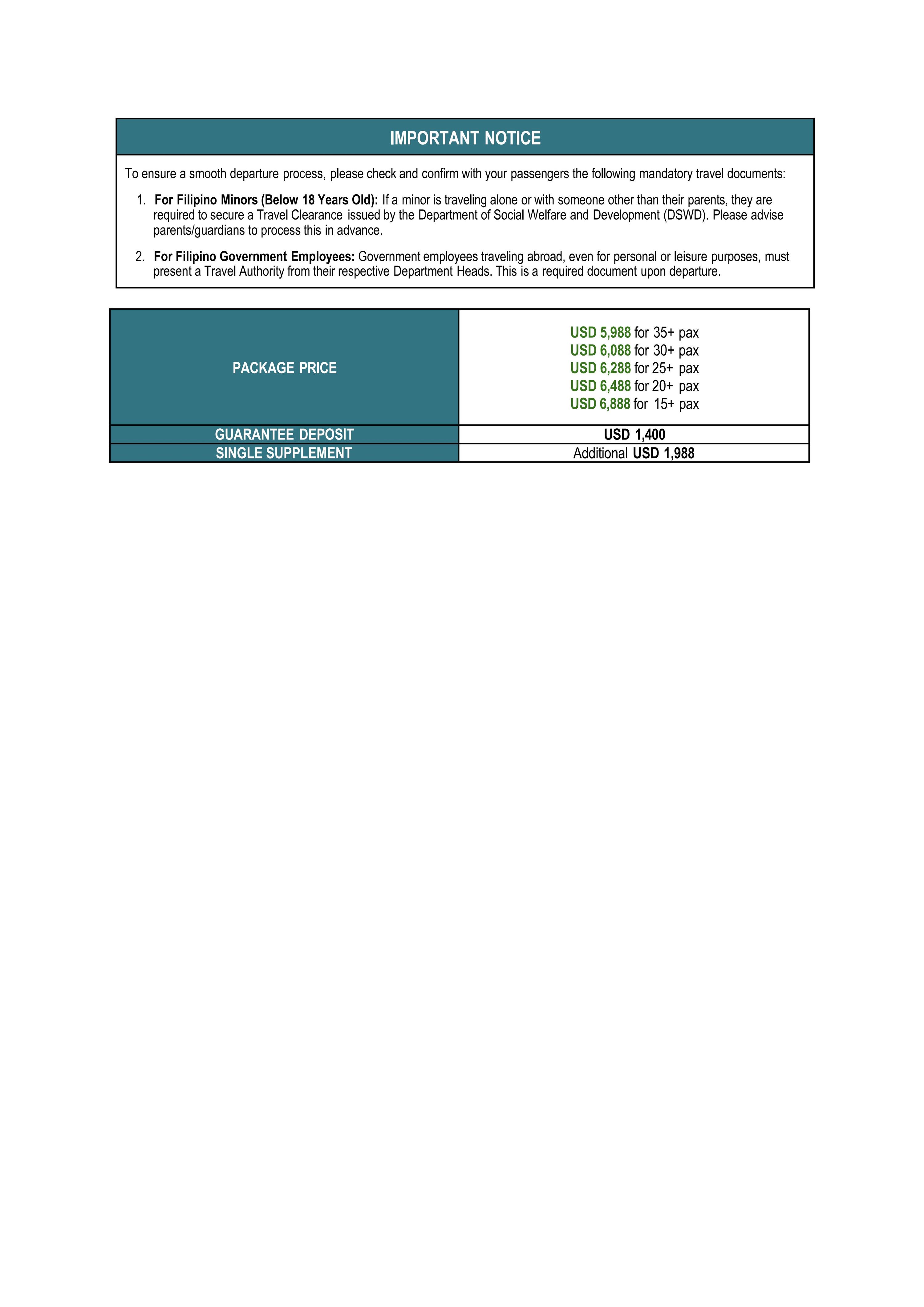 CANADA (Candian Rockstars) 2026: AS LOW AS $5488/PAX itinerary