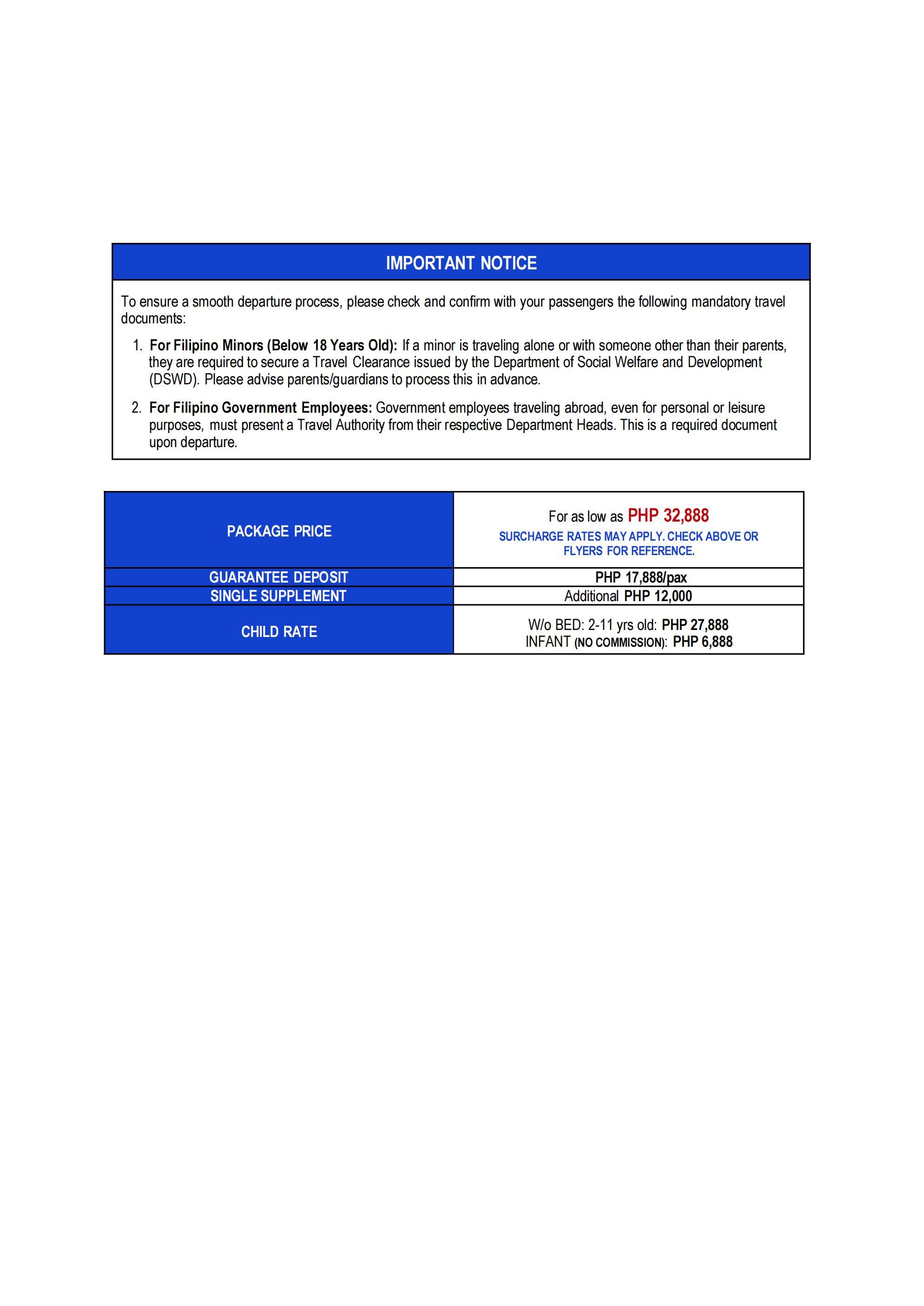 TAIWAN (Unforgettable Taiwan 5.0) 2026: AS LOW AS ₱32888/PAX itinerary
