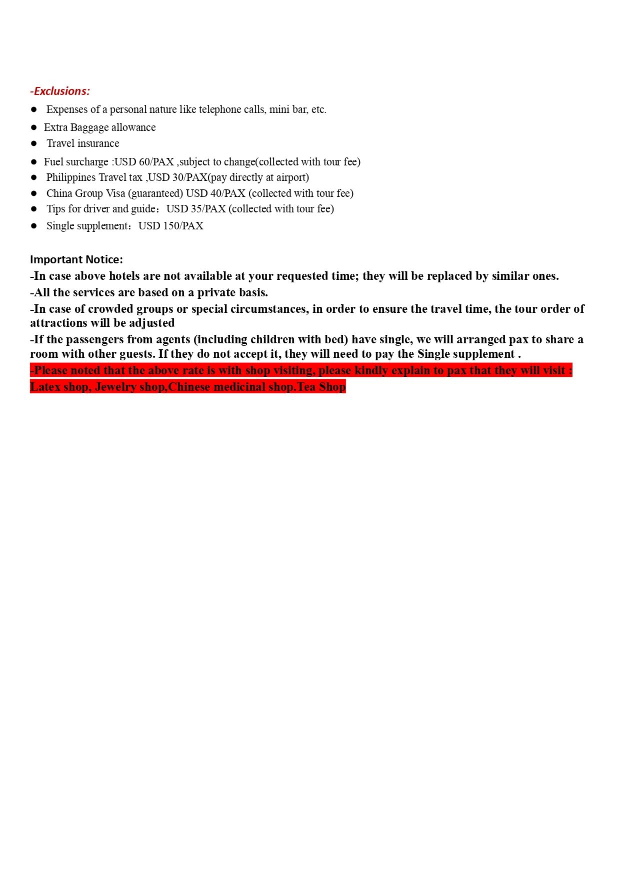 Promo Avatar+Furong(via Guangzhou) 7D6N Tour,2026: AS LOW AS $399/PAX itinerary
