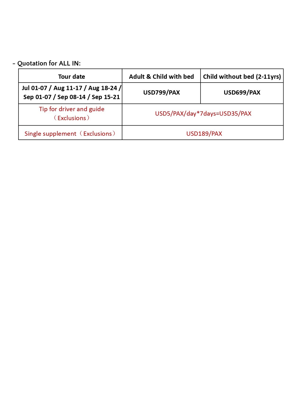 Inner Mongolia 7D6N,2026: AS LOW AS $799/PAX itinerary