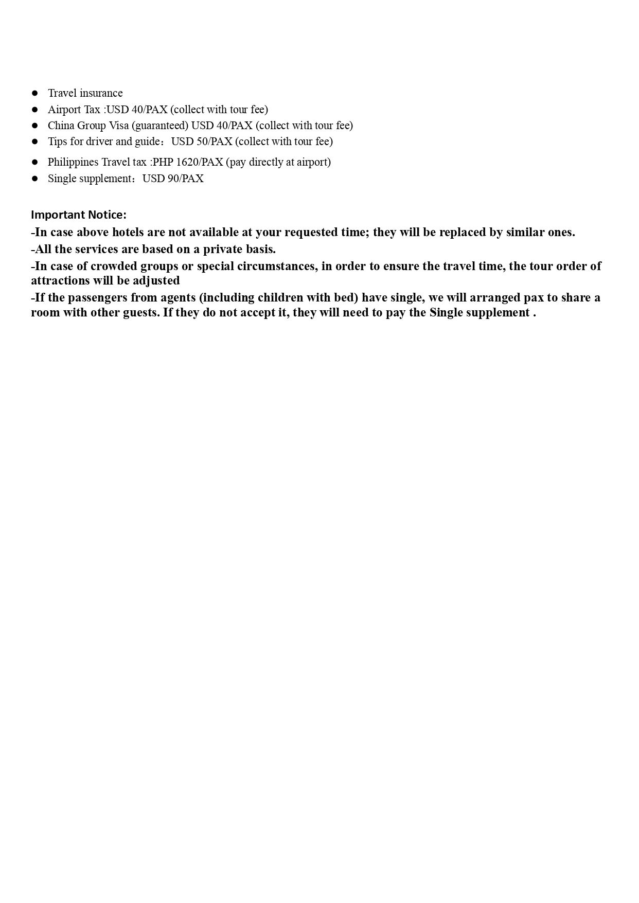 Jiangxi 5D4N Tour 2026: AS LOW AS $699/PAX itinerary