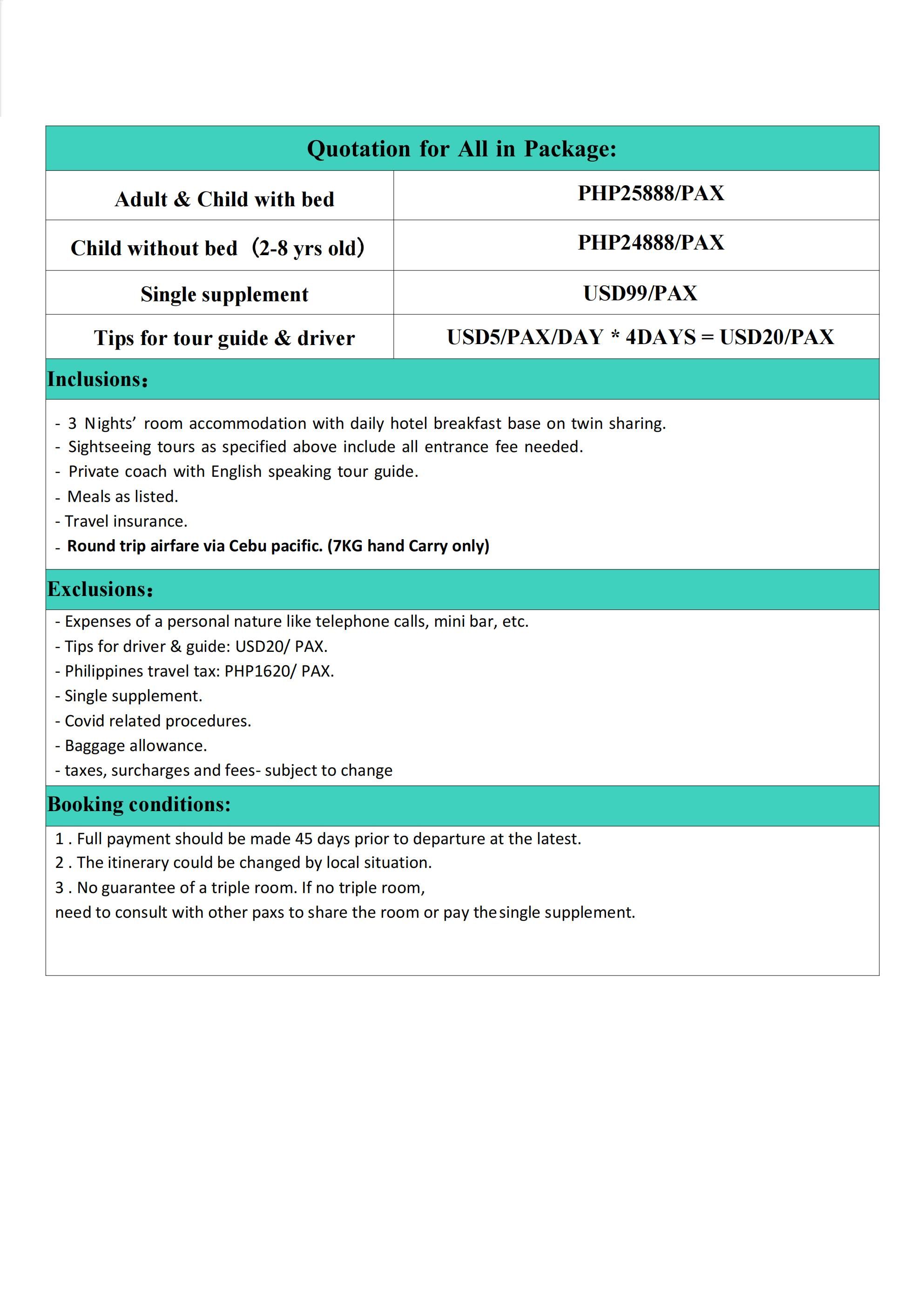 Bangkok-Pattaya 4D3N,2026:  AS LOW AS ₱25888/PAX itinerary