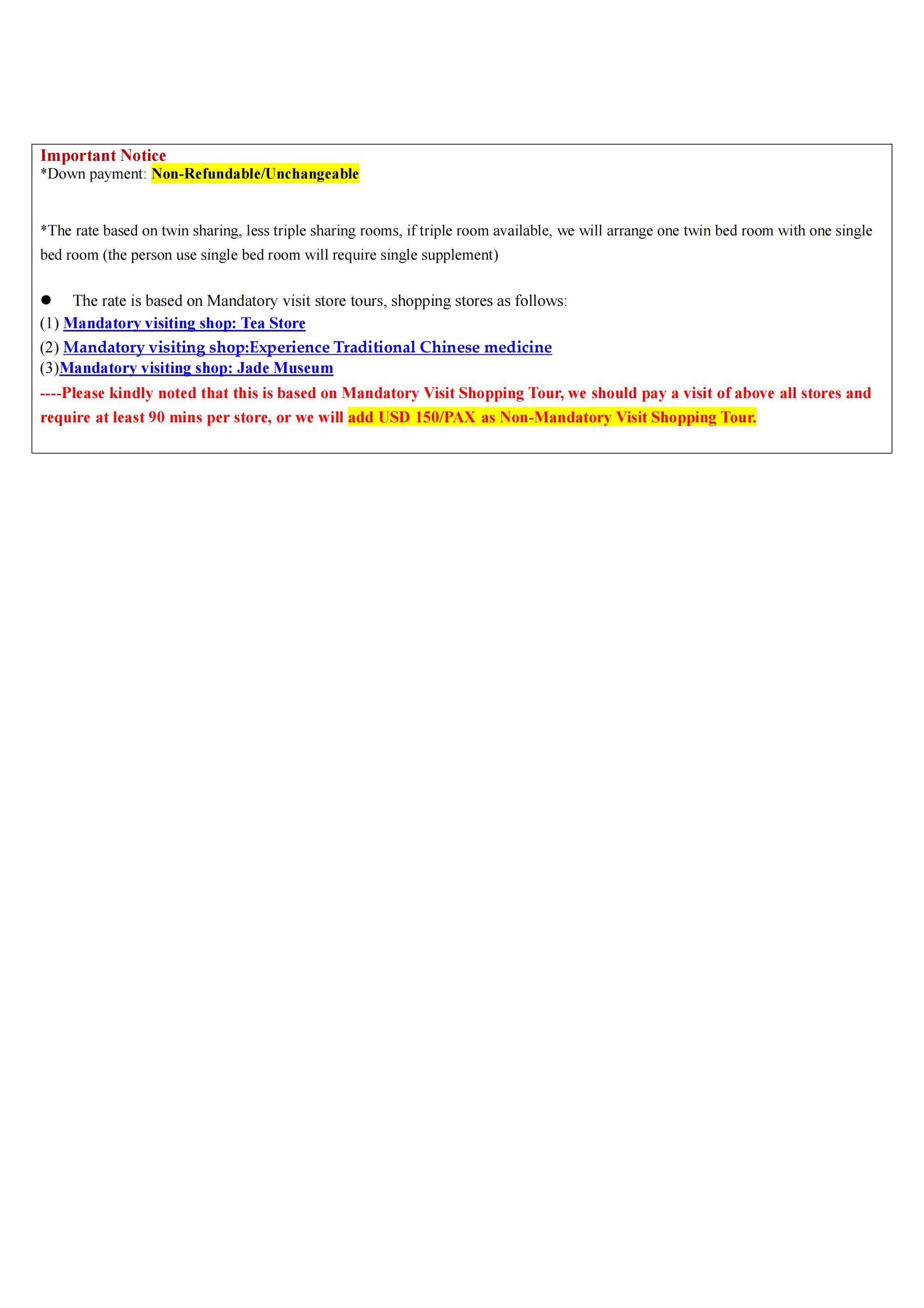 Shanghai winter sikking 6D5N Tour: AS LOW AS $588/PAX itinerary