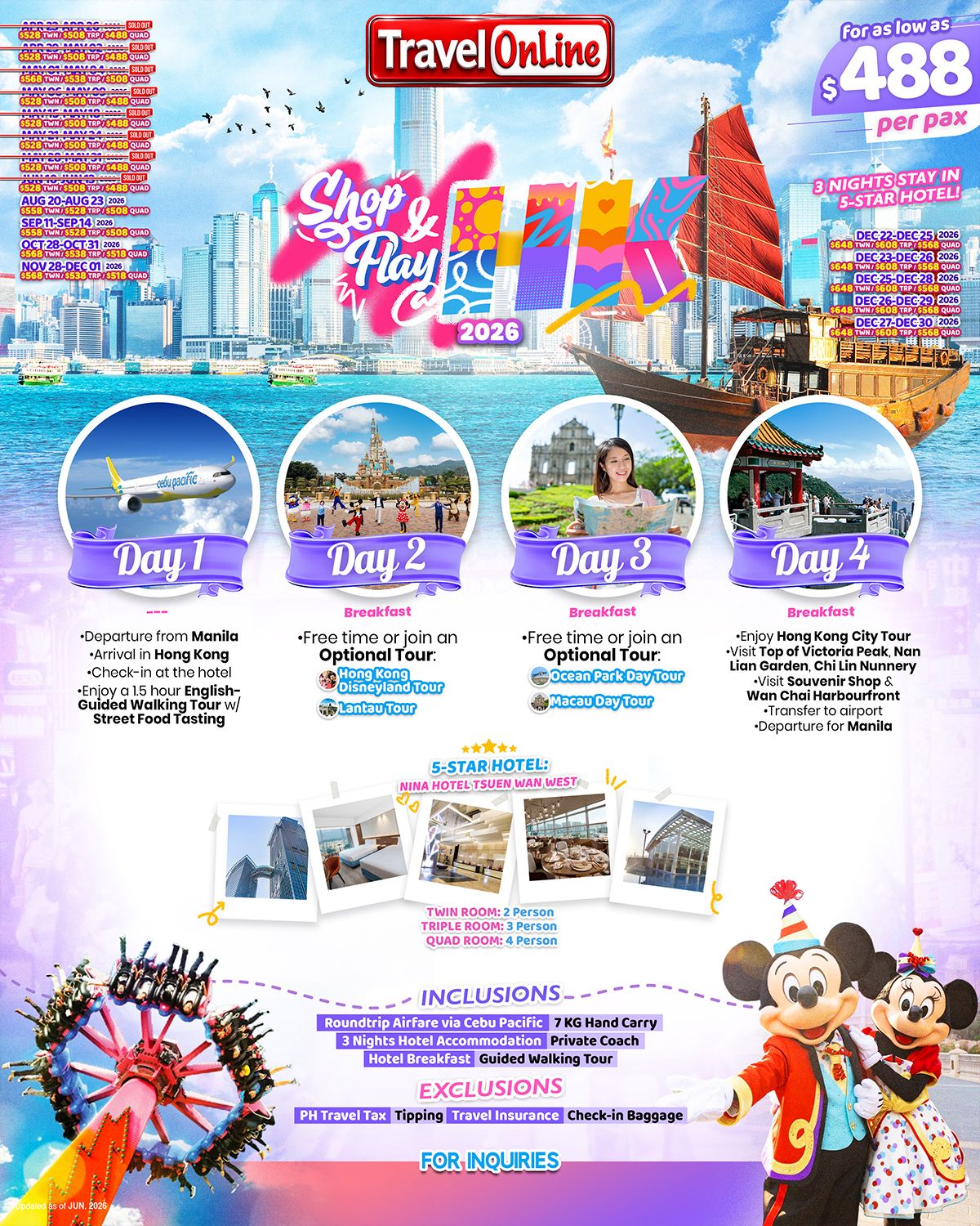 CHINA (Wo Ai Ni-Harbin) 2026-2027: AS LOW AS $1888/PAX promo image