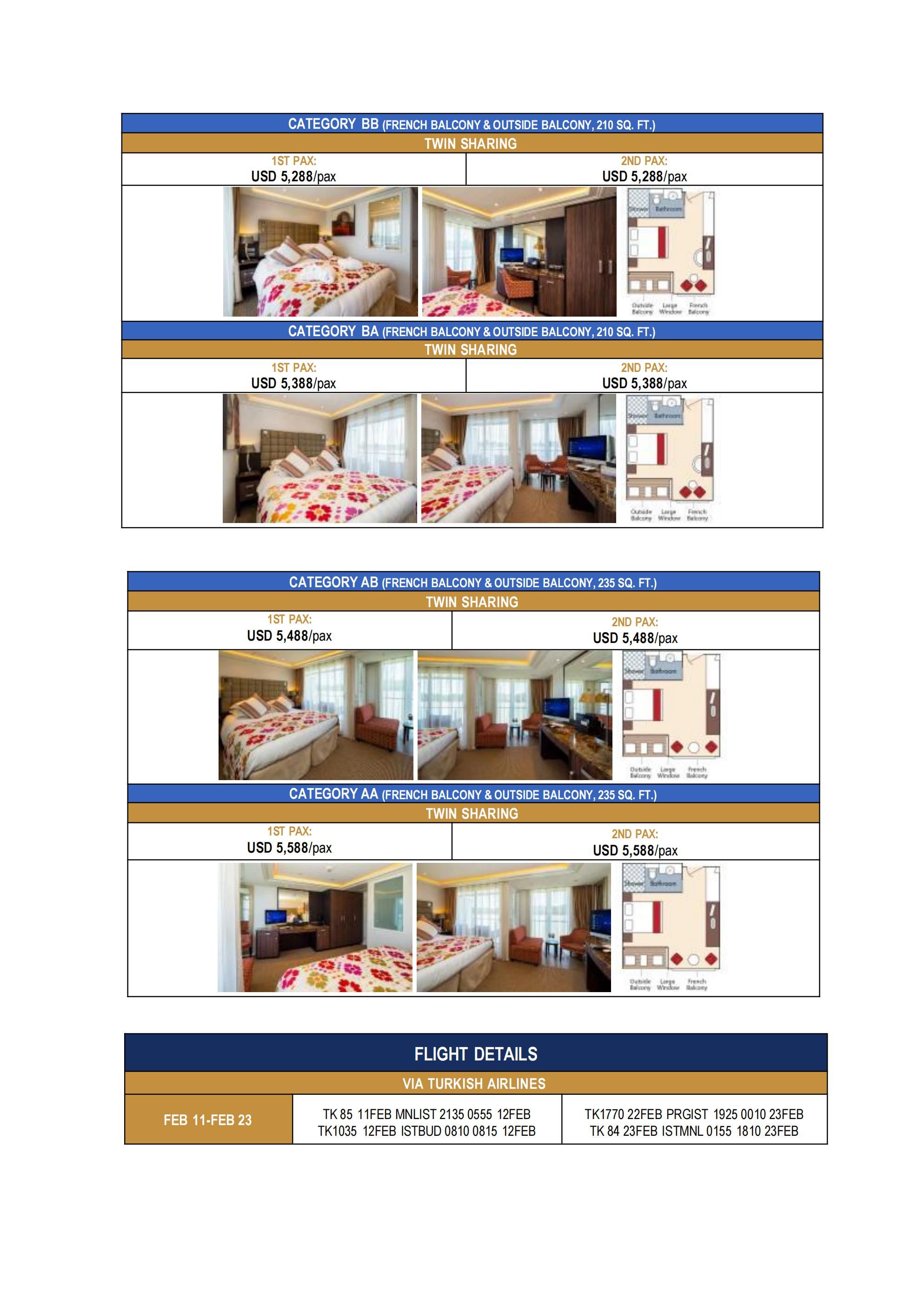 CRUISE (Premium Luxury River Cruise_Ama Waterways-AmaMora) 2026: AS LOW AS $3888/PAX itinerary
