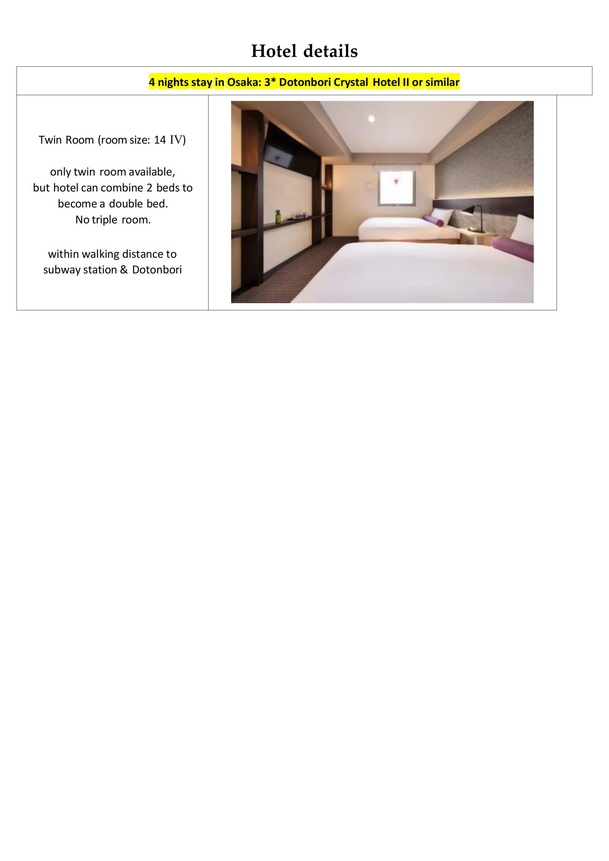 Osaka-Kyoto-Kobe-Nara 5D4N ALL IN Tour: AS LOW AS $1199/PAX itinerary