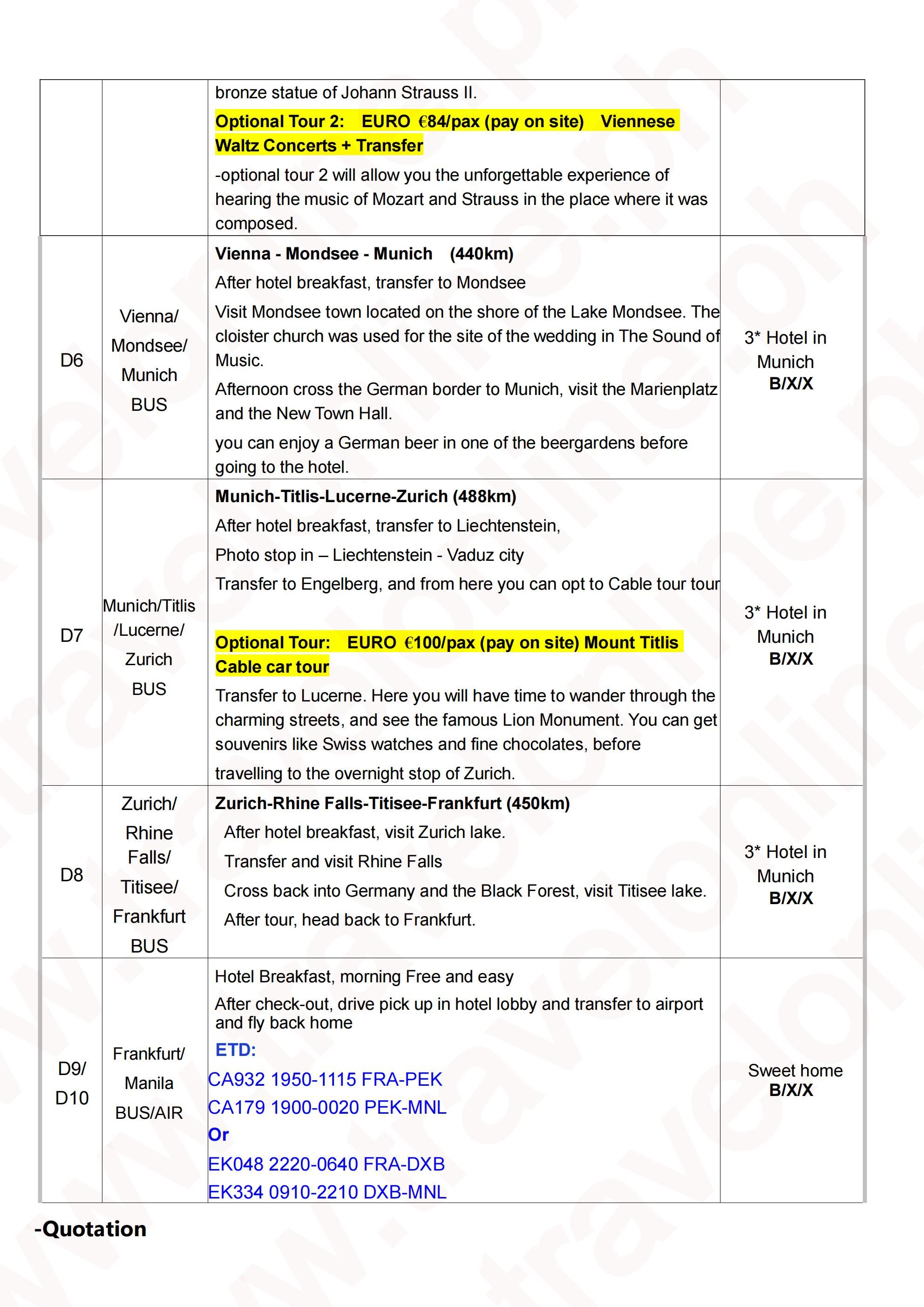 (Easy to Go) East Europe (Via Beijing) 10D8N (6-in-1),2026: AS LOW AS $2788/PAX itinerary