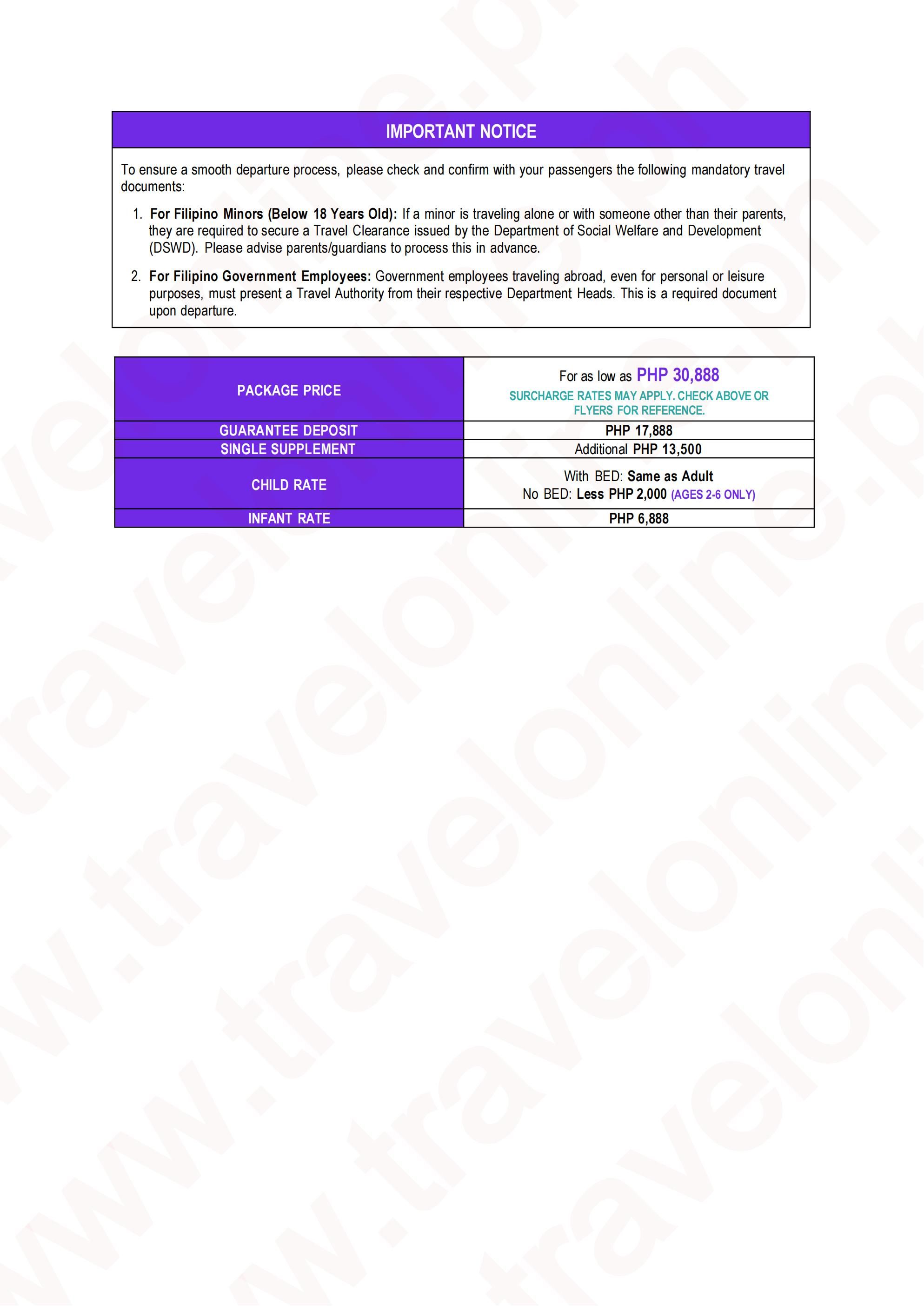 Singapore 2026 : AS LOW AS ₱32888/PAX itinerary